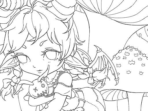 采蘑菇的小女孩（个人主页-ZMzE3MTQ0MzI=） - 创作习作 - 站酷设计师懒人粉刷匠原创素材 - 站酷ZCOOL