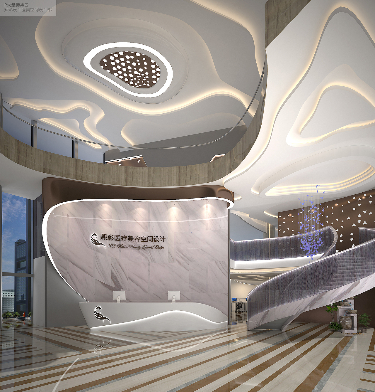 专业美容设计公司|东莞美容院设计|美容院英文标志设计（图ZMTgzOTAyNjY4） - 家装设计 - 站酷设计师品牌设计Calvin原创素材 - 站酷ZCOOL