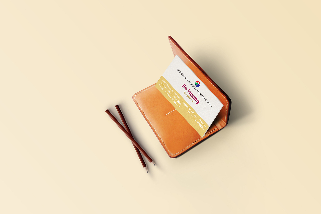 校长名片设计（图ZMTU1MDE1Mjg0） - 宣传物料 - 站酷设计师珞华原创素材 - 站酷ZCOOL