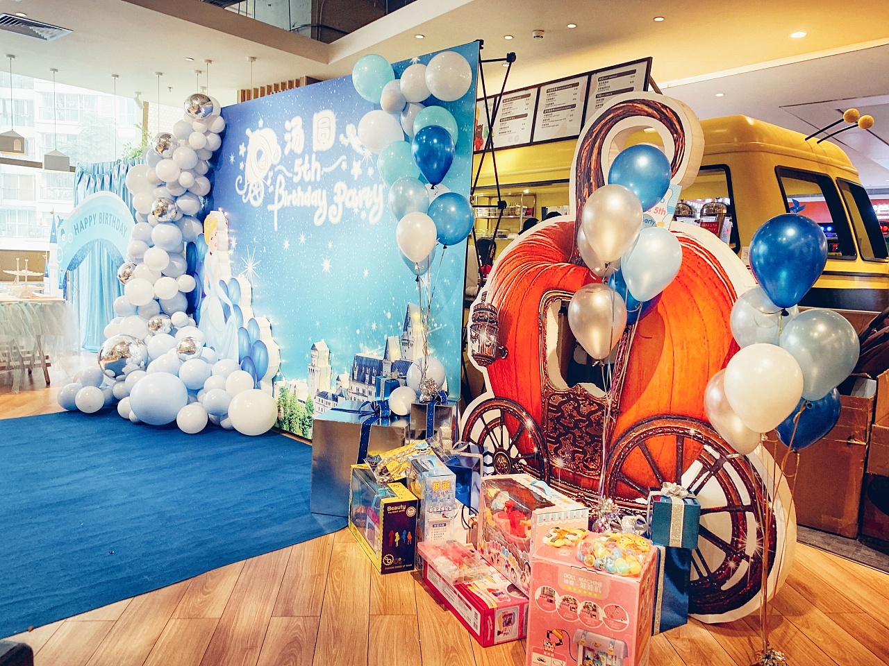 儿童生日会场景设计/布置