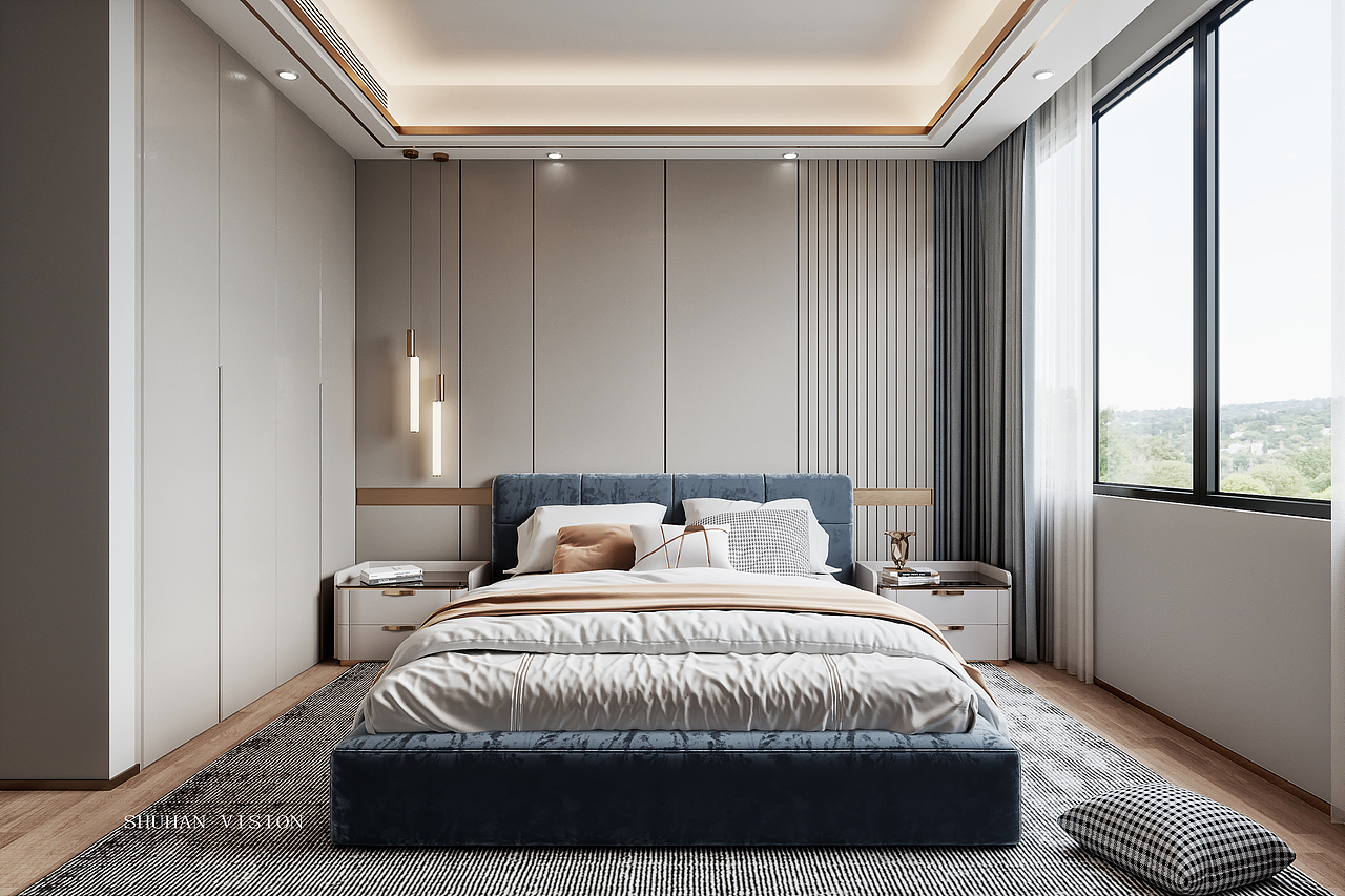 溪源.花园 新中式（图ZMjY4MzU1NDY4） - 家装设计 - 站酷设计师一只兔子_原创素材 - 站酷ZCOOL