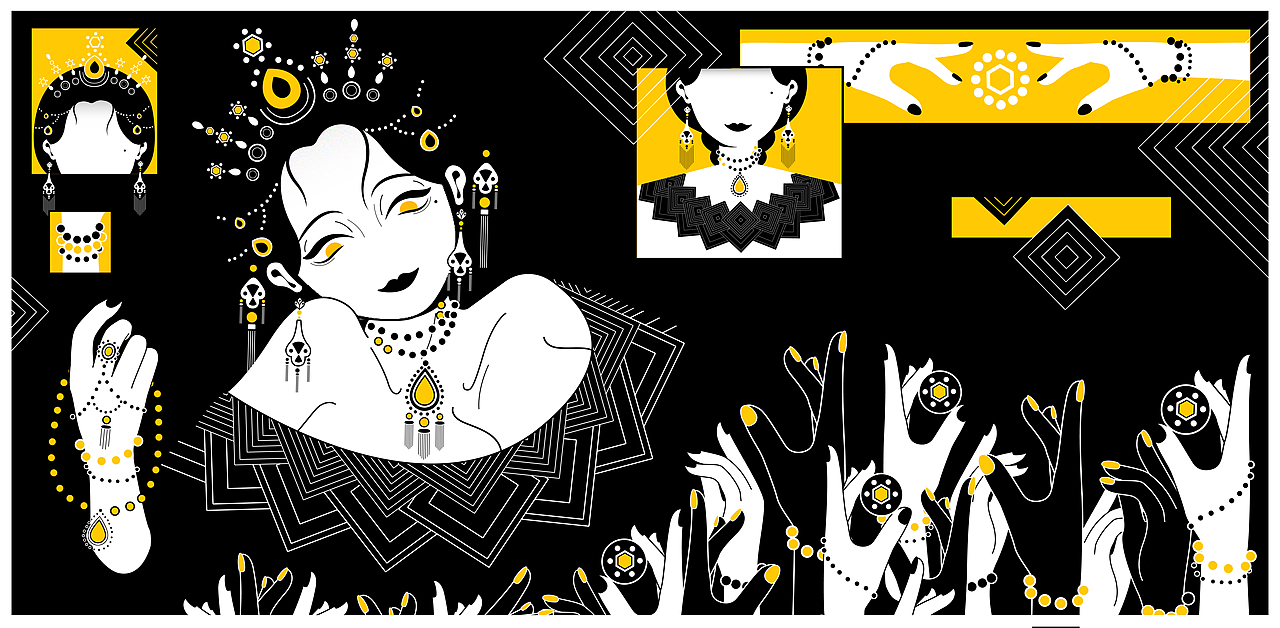 插画设计（图ZMjY4NTQzMzk2） - 创作习作 - 站酷设计师Serotonin原创素材 - 站酷ZCOOL