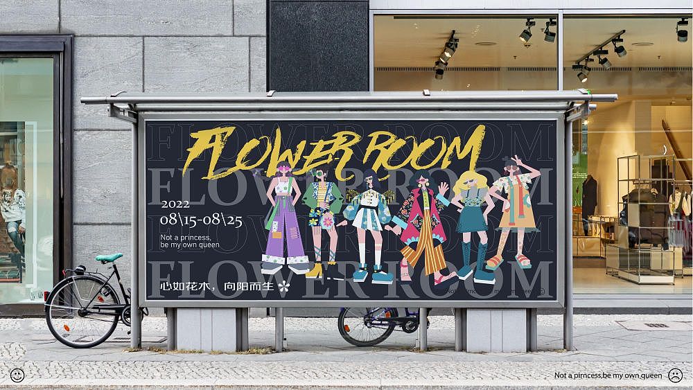 花房姑娘(FLOWER ROOM)/服装品牌KV设计(图ZMzMzMTY4MTI0) - 品牌 - 站酷设计师Loly_银子原创素材 - 站酷ZCOOL