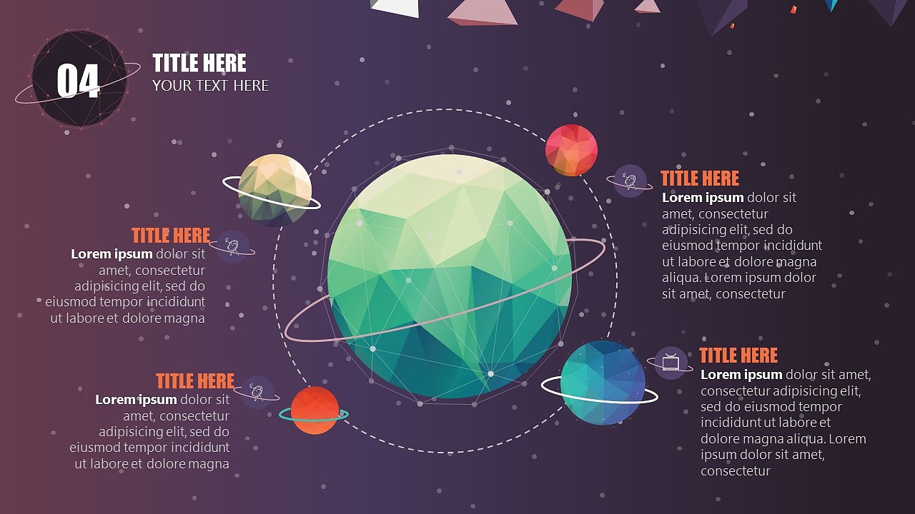 【珞珈】2015立体风格科幻星空主题PPT模版——《星空》（图ZMjkwMzg0ODA=） - PPT/Keynote - 站酷设计师零一PPT原创素材 - 站酷ZCOOL