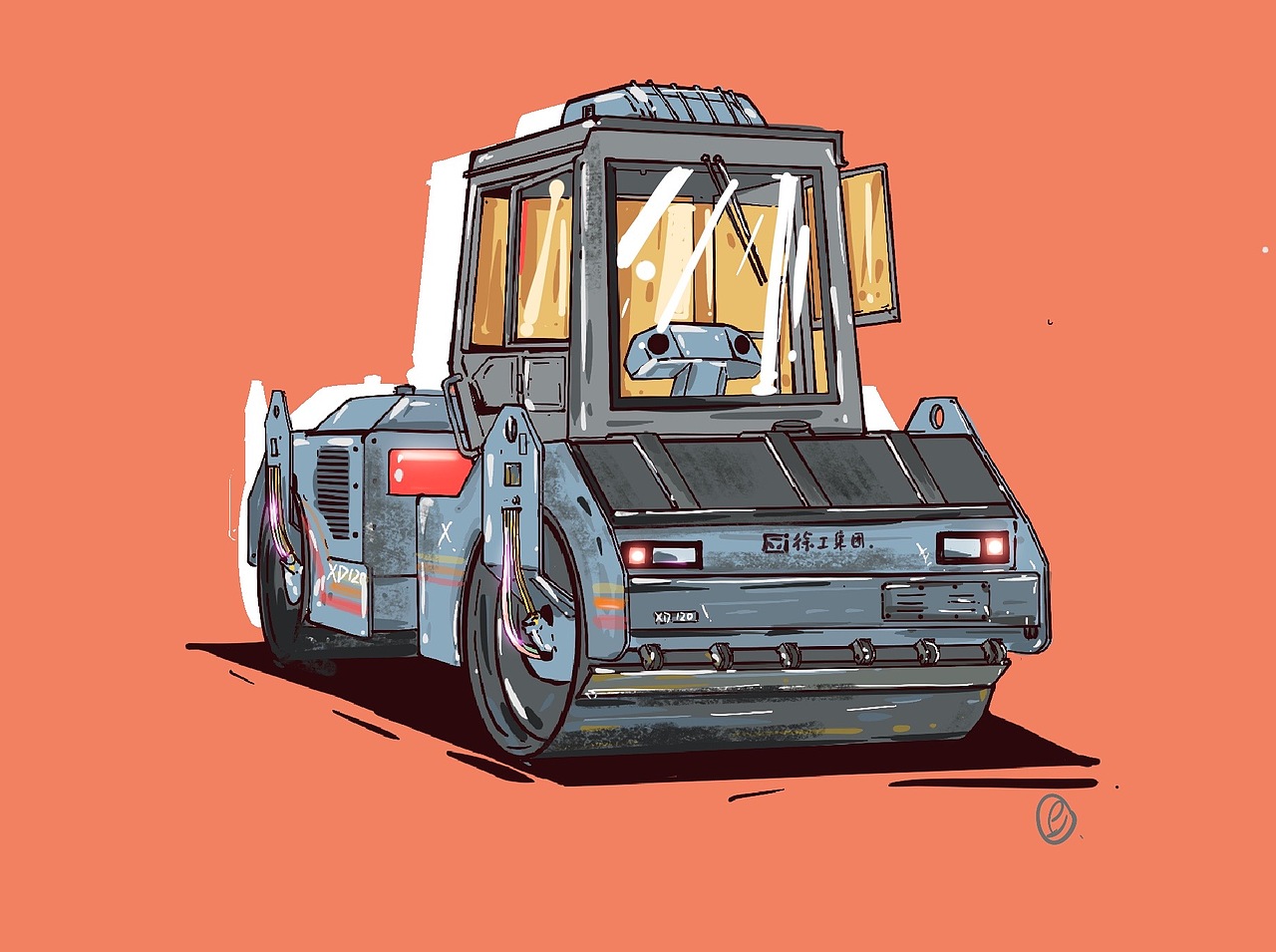 插画 车（图ZMjIyMzU3ODQ4） - 创作习作 - 站酷设计师玥玥子子原创素材 - 站酷ZCOOL