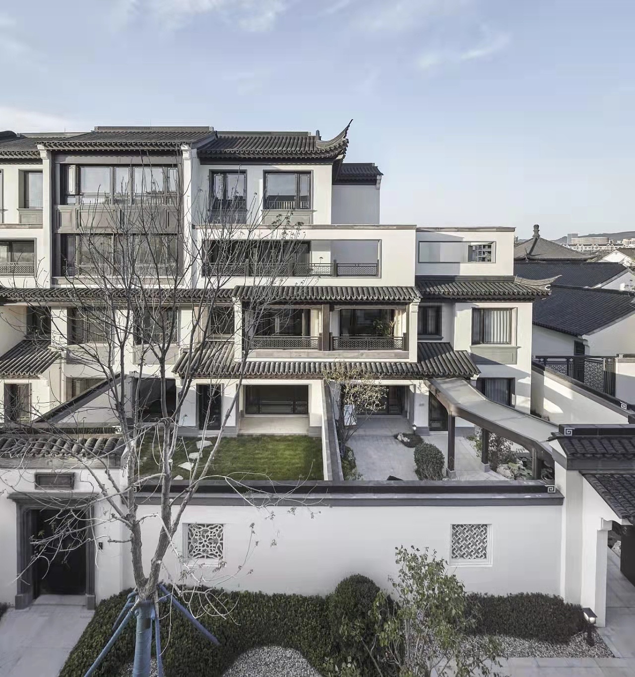 中式创新叠墅（图ZMjc3MTQ0NjU2） - 建筑设计 - 站酷设计师苏颜吖原创素材 - 站酷ZCOOL