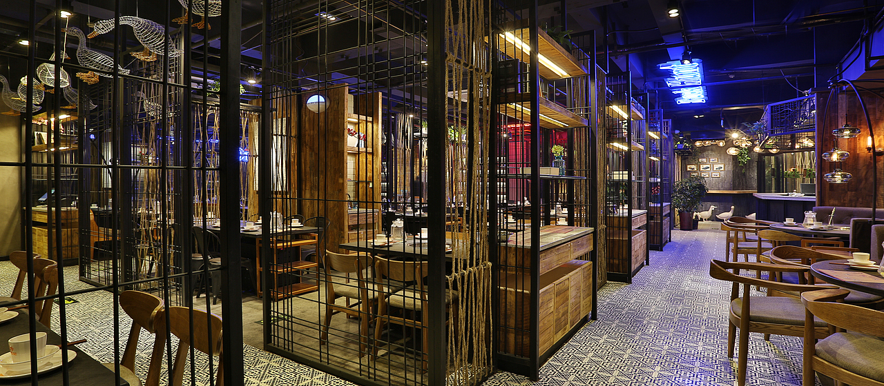 长沙主题餐厅设计-鸭火锅主题餐厅（图ZMTQxOTIyOTI0） - 家装设计 - 站酷设计师婚宴酒店设计公司原创素材 - 站酷ZCOOL