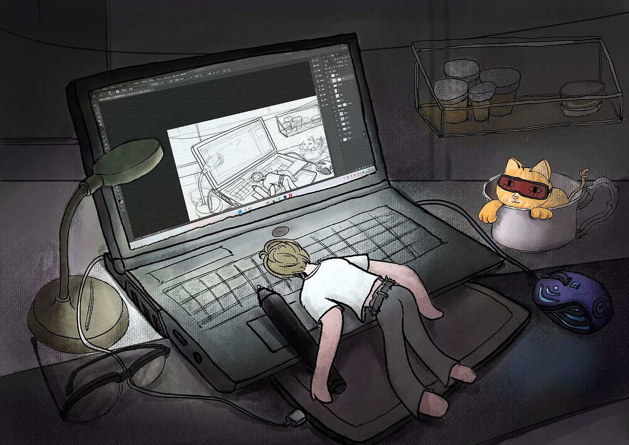 生活（图ZMzU5OTc1NjI4） - 绘本 - 站酷设计师热海艺信原创素材 - 站酷ZCOOL