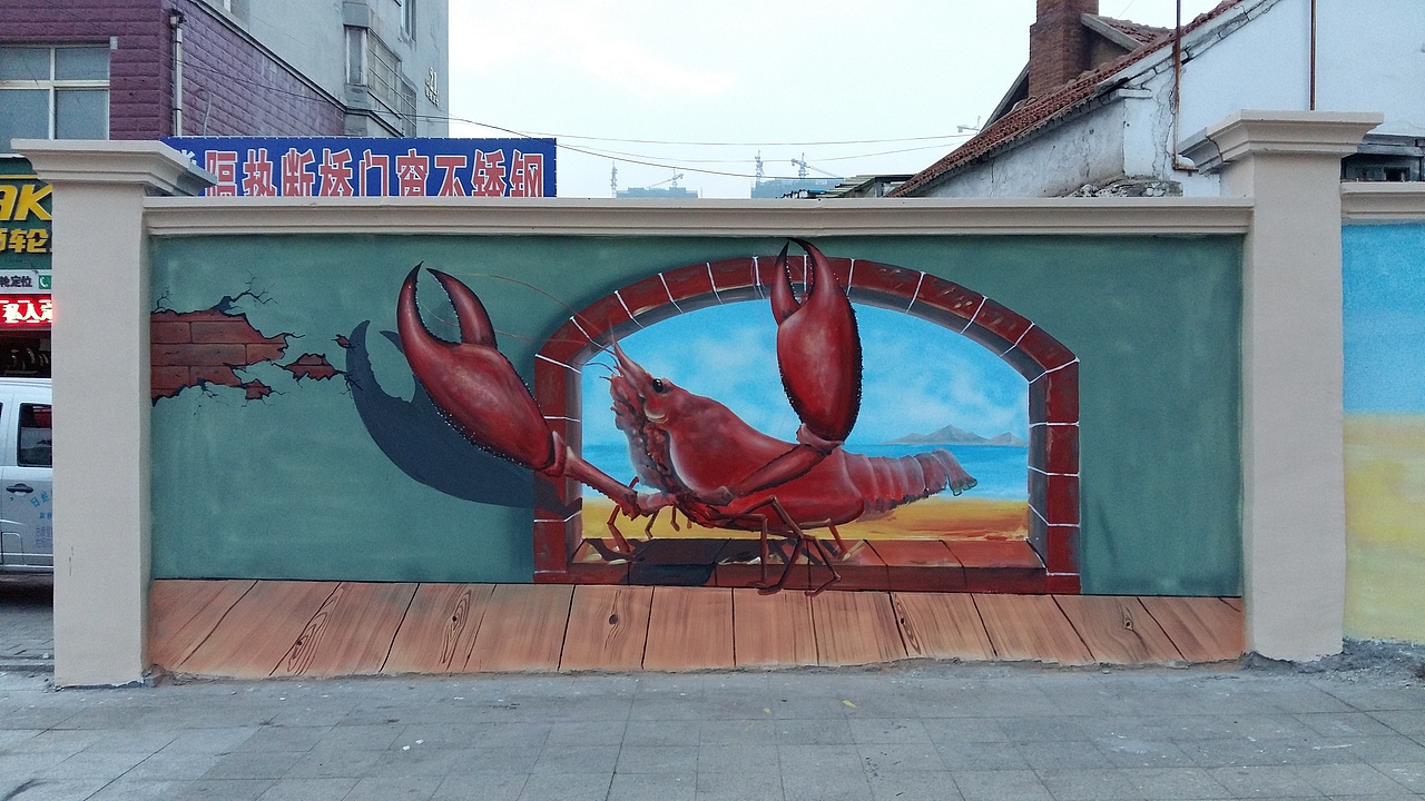 日照农村文化墙,壁画,手绘墙,幼儿园彩绘,墙体彩绘