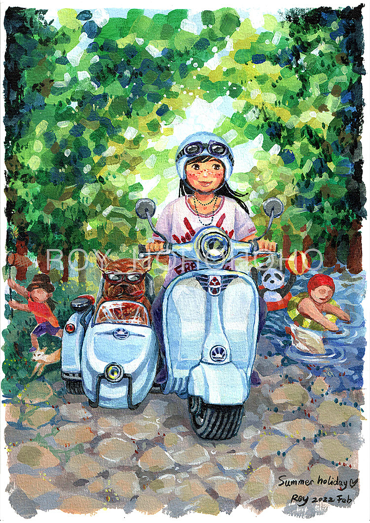 最近一年的一些绘画练习