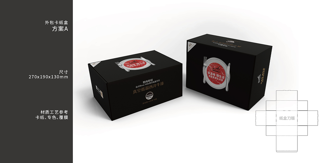 牛排包装