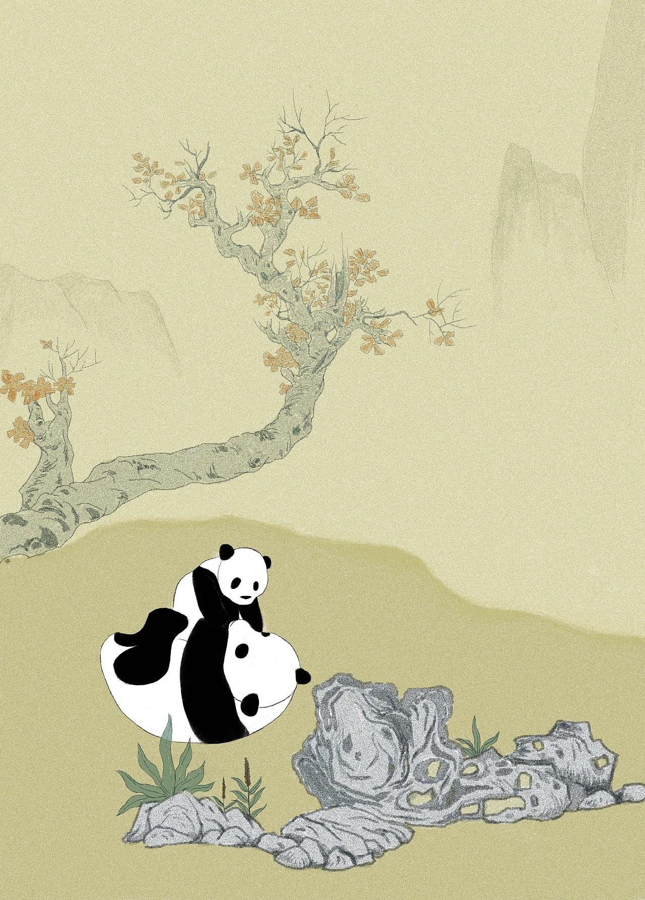 动物海报|插画|商业插画|望川鸟_原创作品-站酷(zcool)