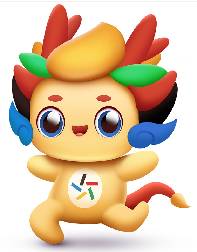 海南#体彩吉祥物小龙人华仔|平面|ip形象|z50769056_原创作品-站酷