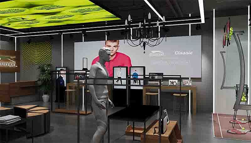 Slazenger服装空间形象