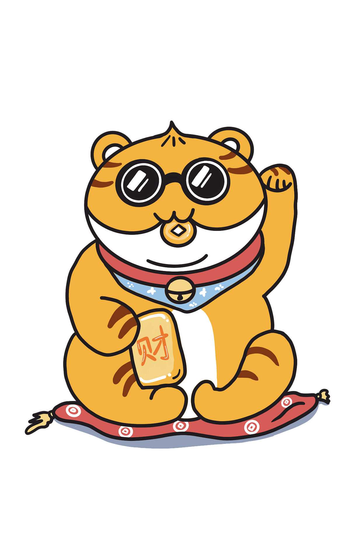 2022年虎年台历（图ZMjgxNDU4MDE2） - 创作习作 - 站酷设计师六佰佰原创素材 - 站酷ZCOOL