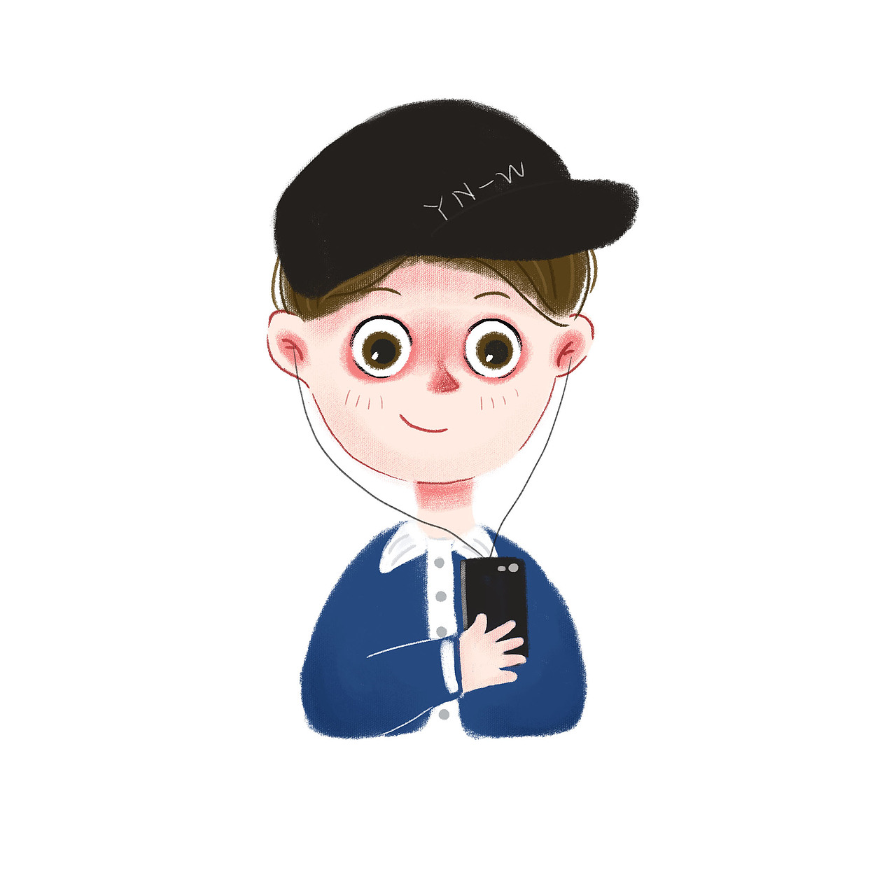儿童插画头像（图ZMjA0MjQ5NDc2） - 创作习作 - 站酷设计师younanw原创素材 - 站酷ZCOOL