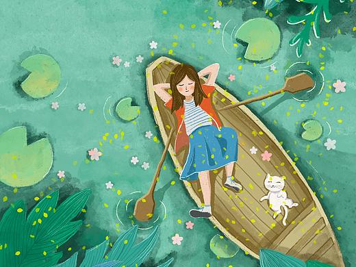 清明出游手绘 2020