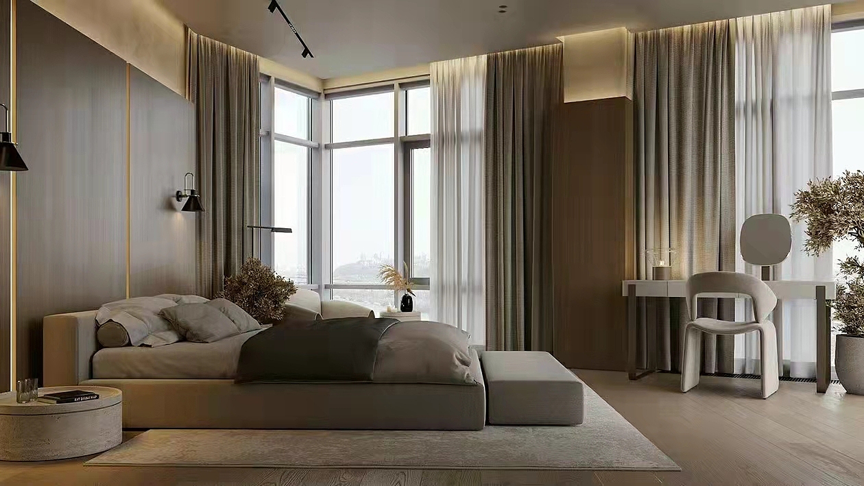 中性色系公寓设计 既优雅又有气质