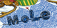 2011摩尔庄园插画+藏字迷宫设计 