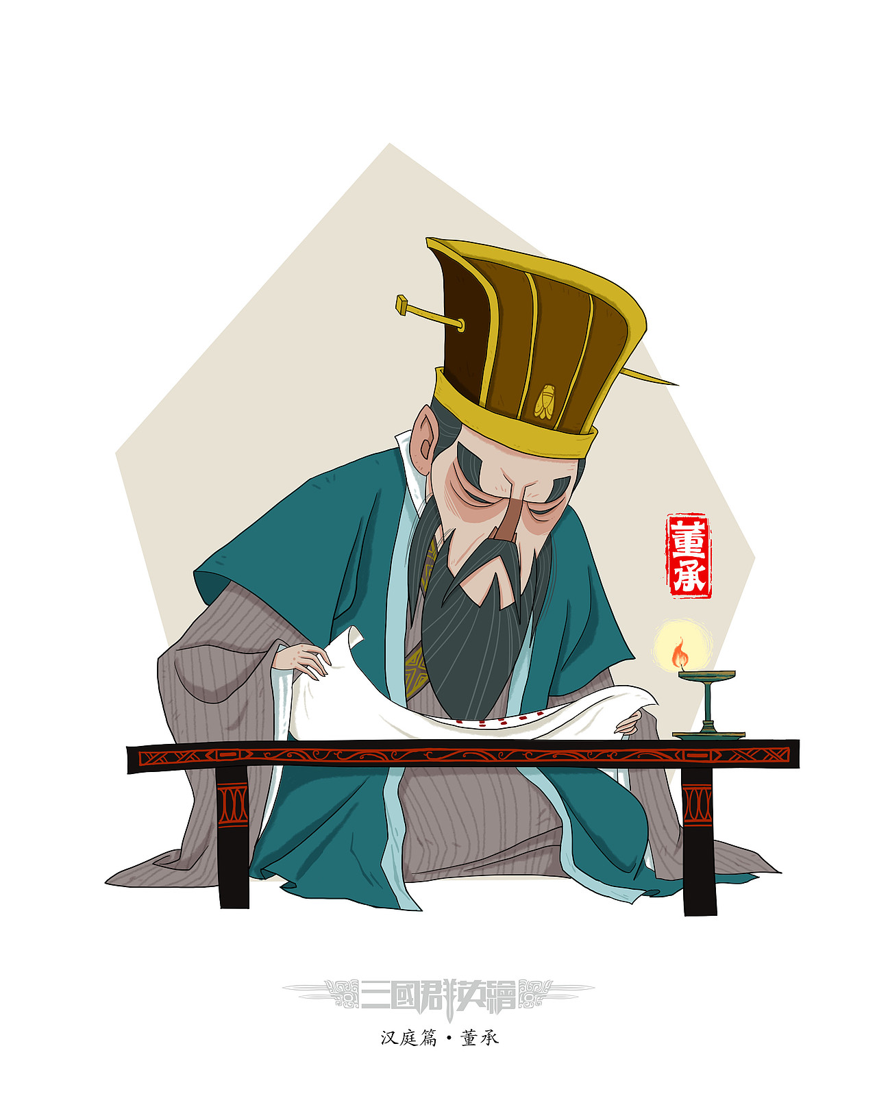 三国群英绘之汉庭 黄巾篇（补绘）（图ZMjcyNjE5NTA0） - 概念设定 - 站酷设计师夜行人原创素材 - 站酷ZCOOL