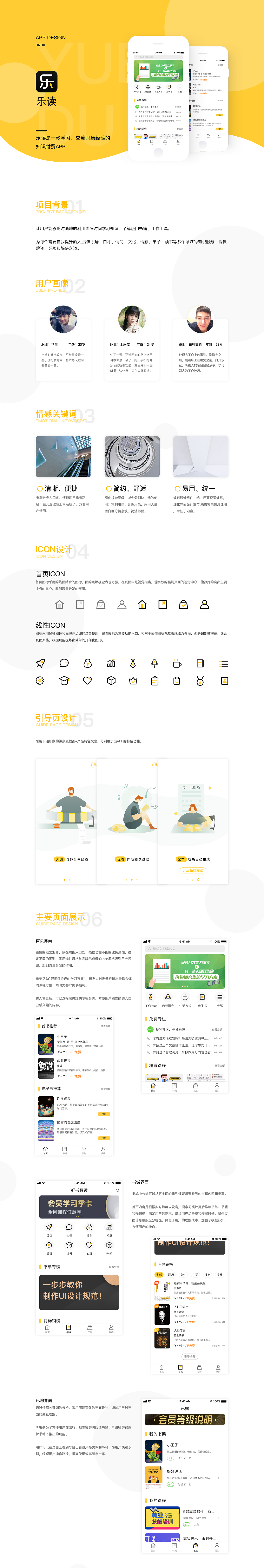 阅读APP——乐读（图ZMTk1MjY2OTg4） - APP界面 - 站酷设计师bo尼原创素材 - 站酷ZCOOL