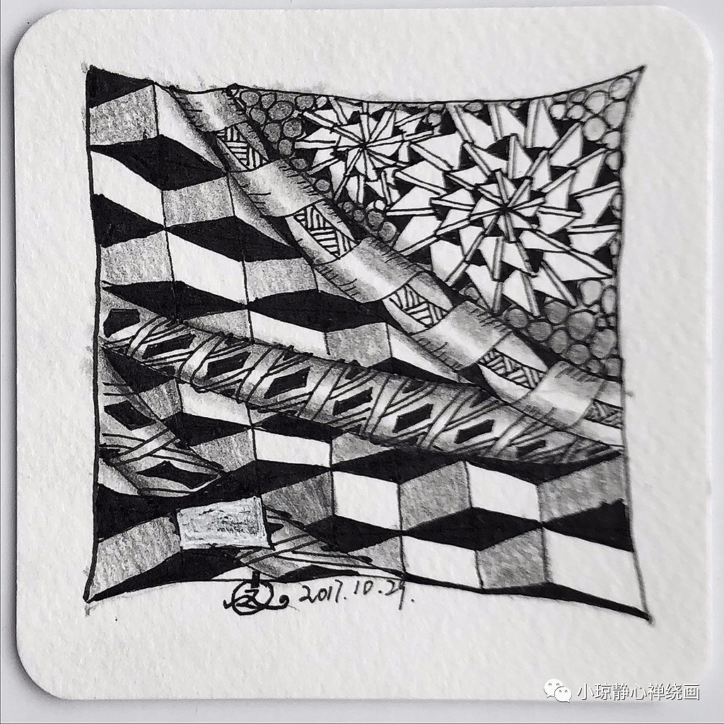 禅绕画（图ZMTIzMTg1NTUy） - 绘画 - 站酷设计师小琼静心禅绕画原创素材 - 站酷ZCOOL