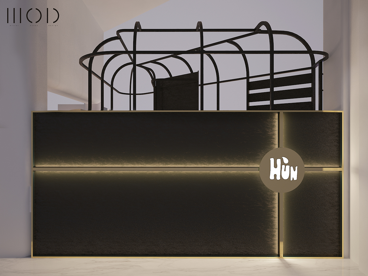 HUN混果汁 深国投店 空间设计（图ZMTAyNDc0MDA0） - 建筑/空间 - 站酷设计师MOD设计实验室原创素材 - 站酷ZCOOL