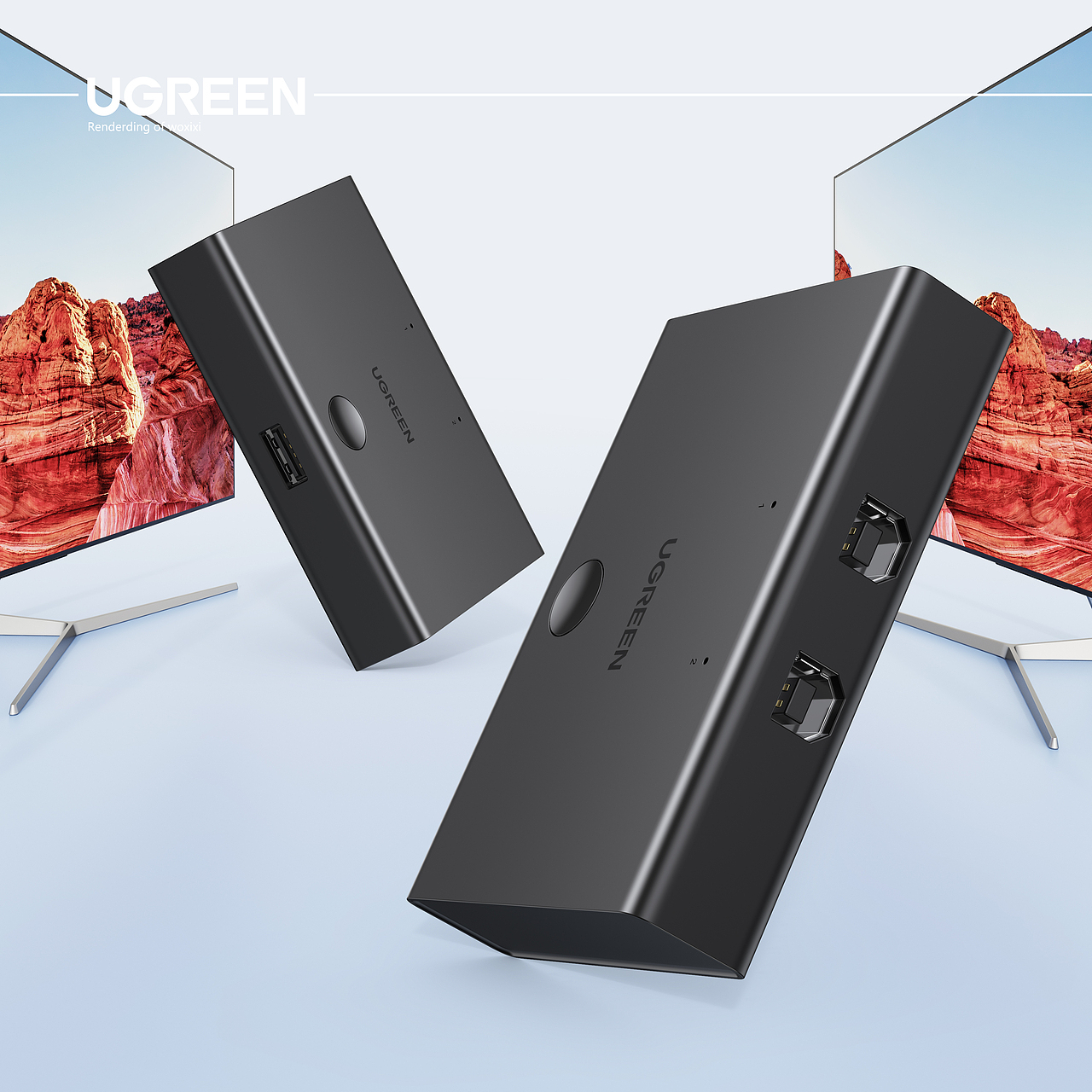 UGREEN 产品渲染（图ZMjczNDM3NTc2） - 产品 - 站酷设计师丿窝嘻嘻原创素材 - 站酷ZCOOL