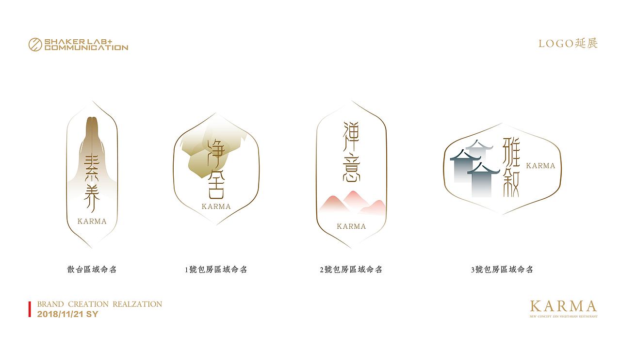 【如一素缘-新概念素食餐厅 】品牌创意呈现（图ZMTM4NDY4MTY4） - 品牌 - 站酷设计师刘线DotDotDesign原创素材 - 站酷ZCOOL