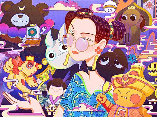 捉妖 Illustration about monsters