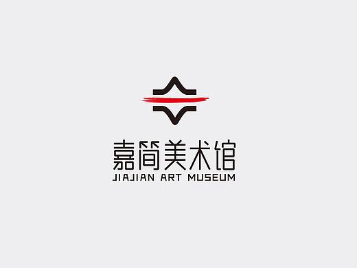 嘉简美术馆LOGO设计