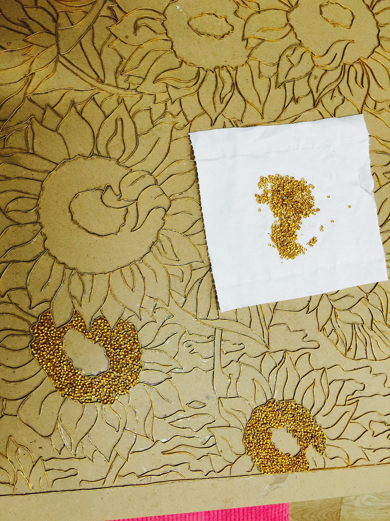 装饰画——向日葵太阳花:sunflower: