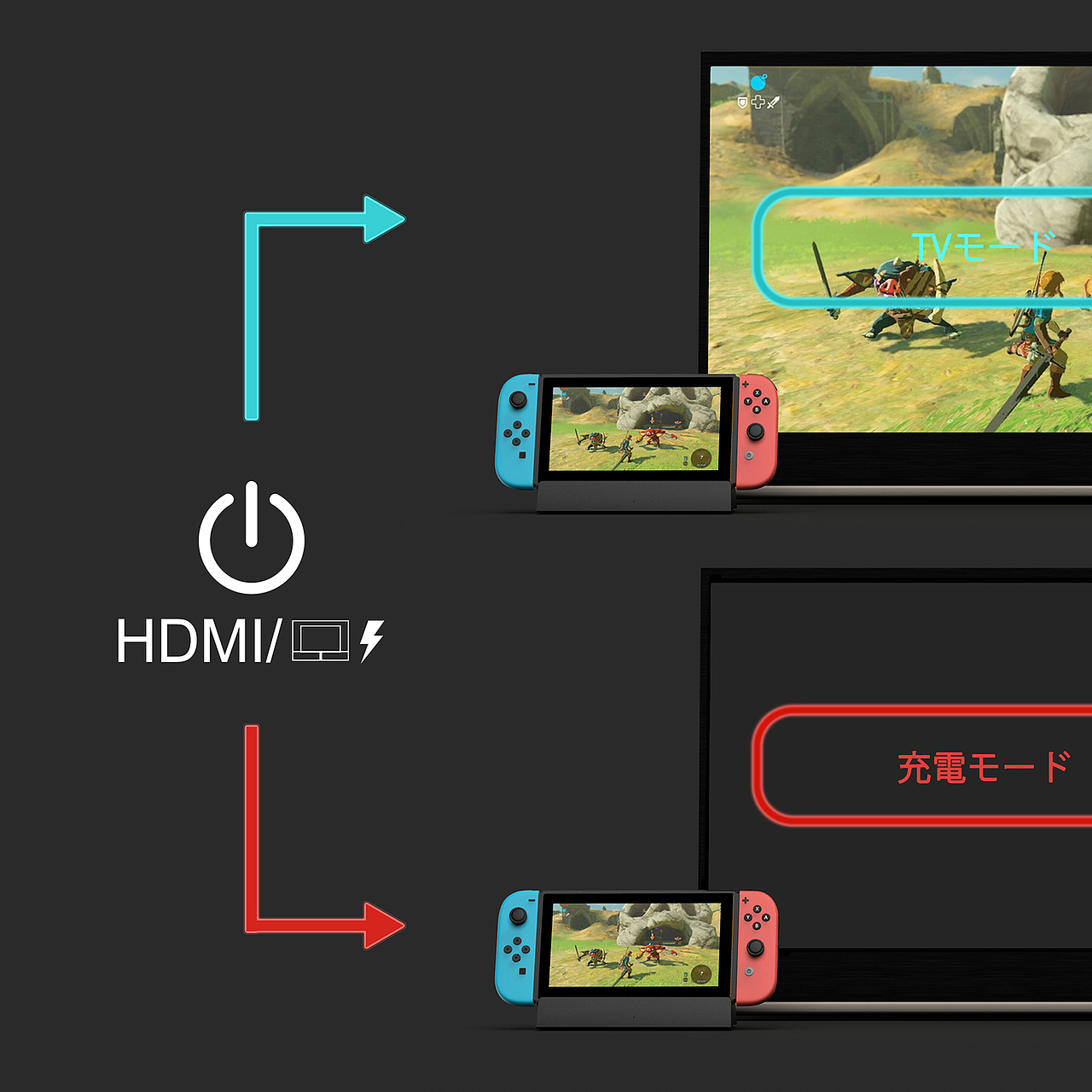任天堂Switch 充电底座
