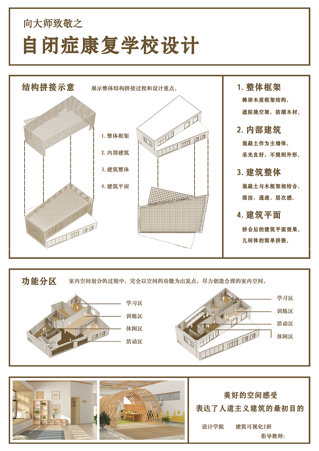 其实到最后完成感觉不好,时间紧,压力大,脑子里没想法,那段时间大把掉头发,熬得要死掉了,幸好坚持住完成了。从最初设计到剪辑完成全部都是自己做的,还是很有成就感的,就这样吧,也算毕业给自己的一个答卷。