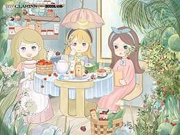 #my CLARINS 尋找天然好食肌# —— 少女·肌之食