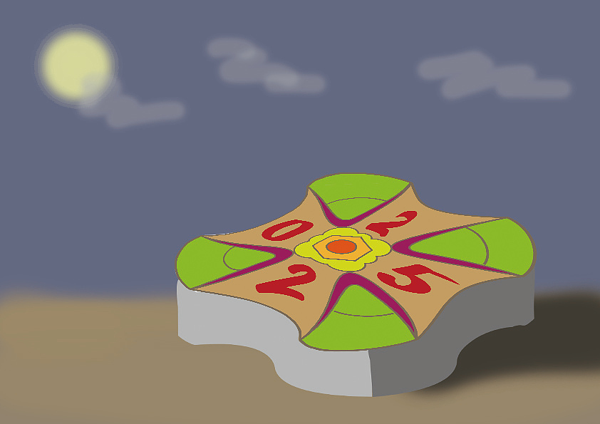 考研学子中秋佳节 月饼设计