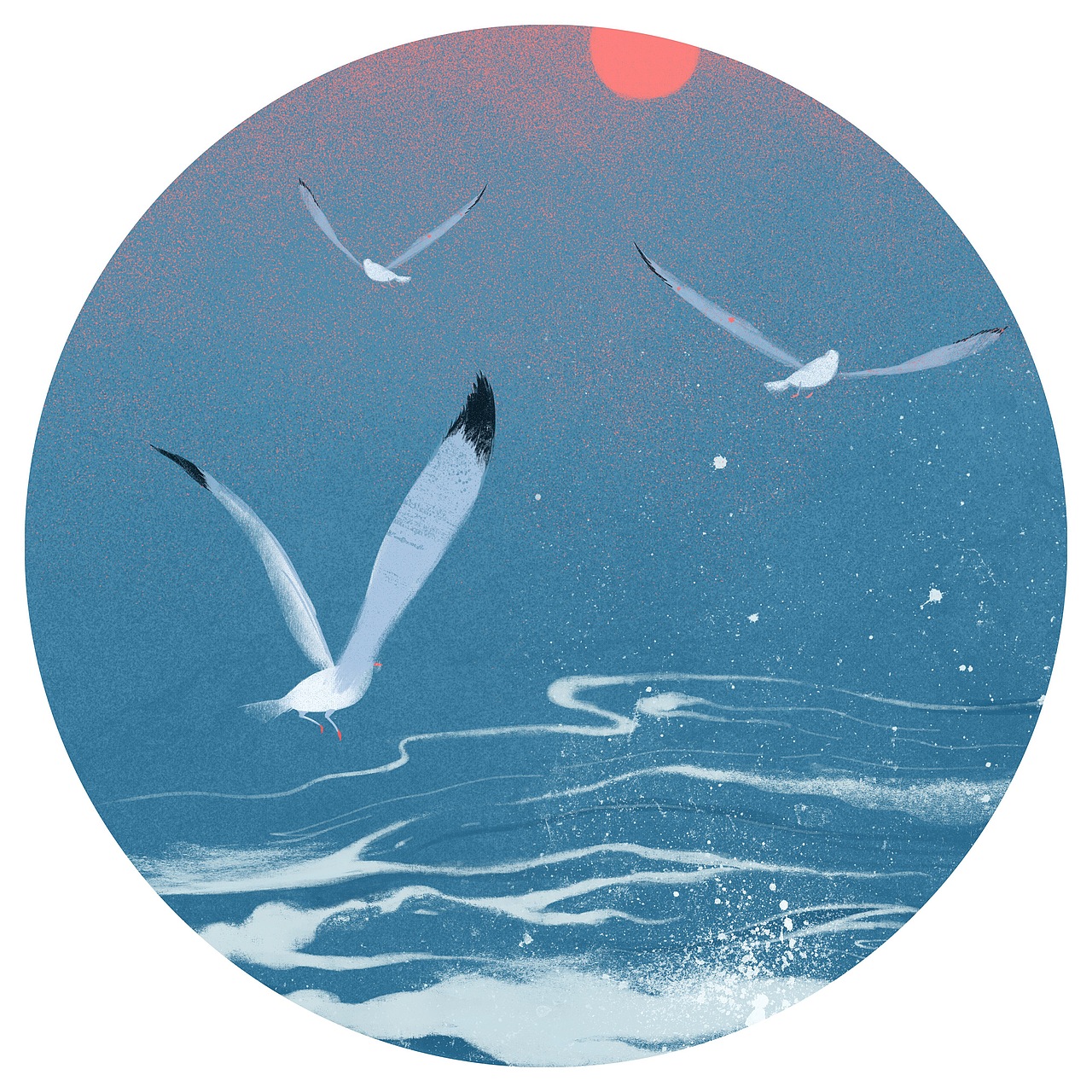 插画合集《去远方》（图ZODU1NDQ3MTI=） - 创作习作 - 站酷设计师苏寒原创素材 - 站酷ZCOOL