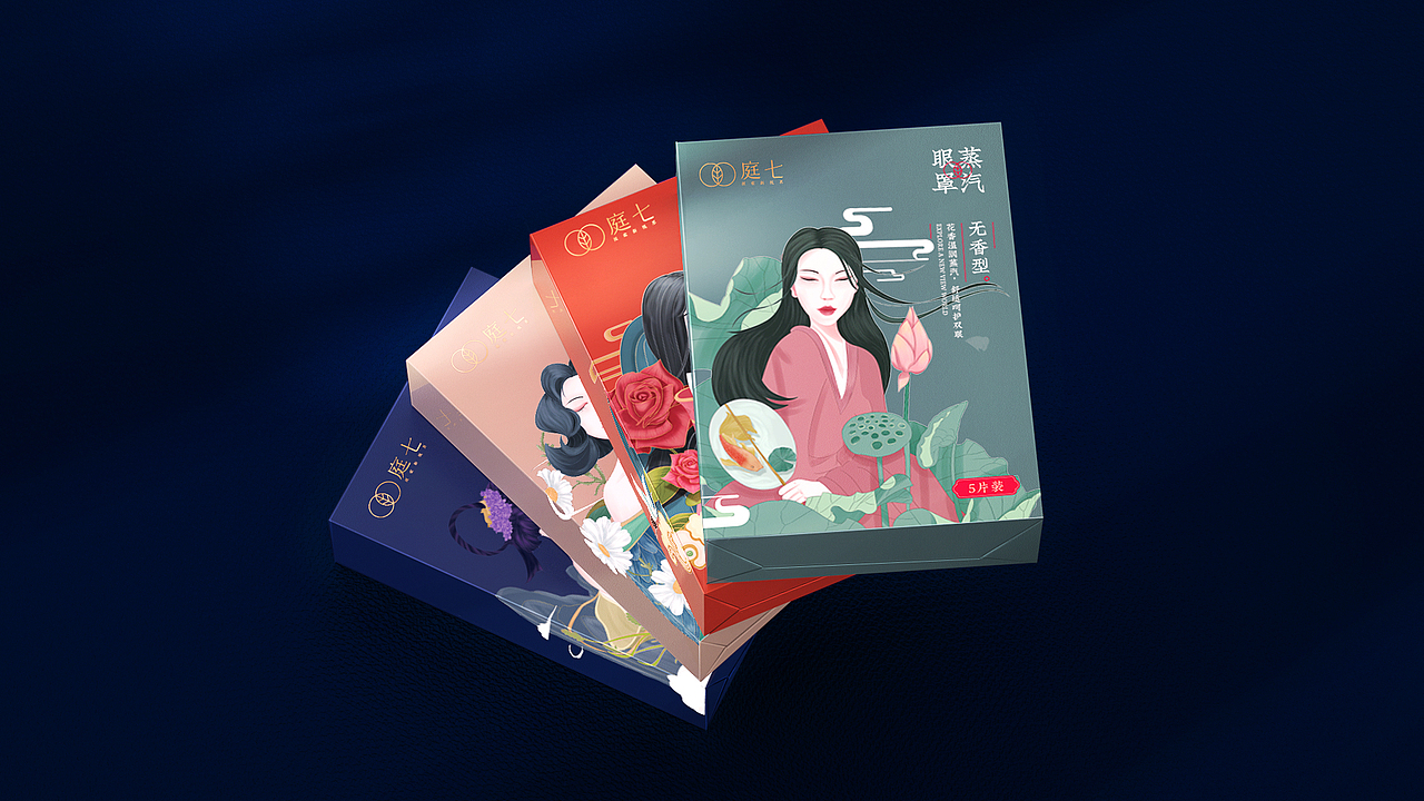 《蒸汽眼罩》产品包装设计丨国潮风&二次元（图ZMjU2MDAzNjgw） - 品牌 - 站酷设计师山人说品牌原创素材 - 站酷ZCOOL