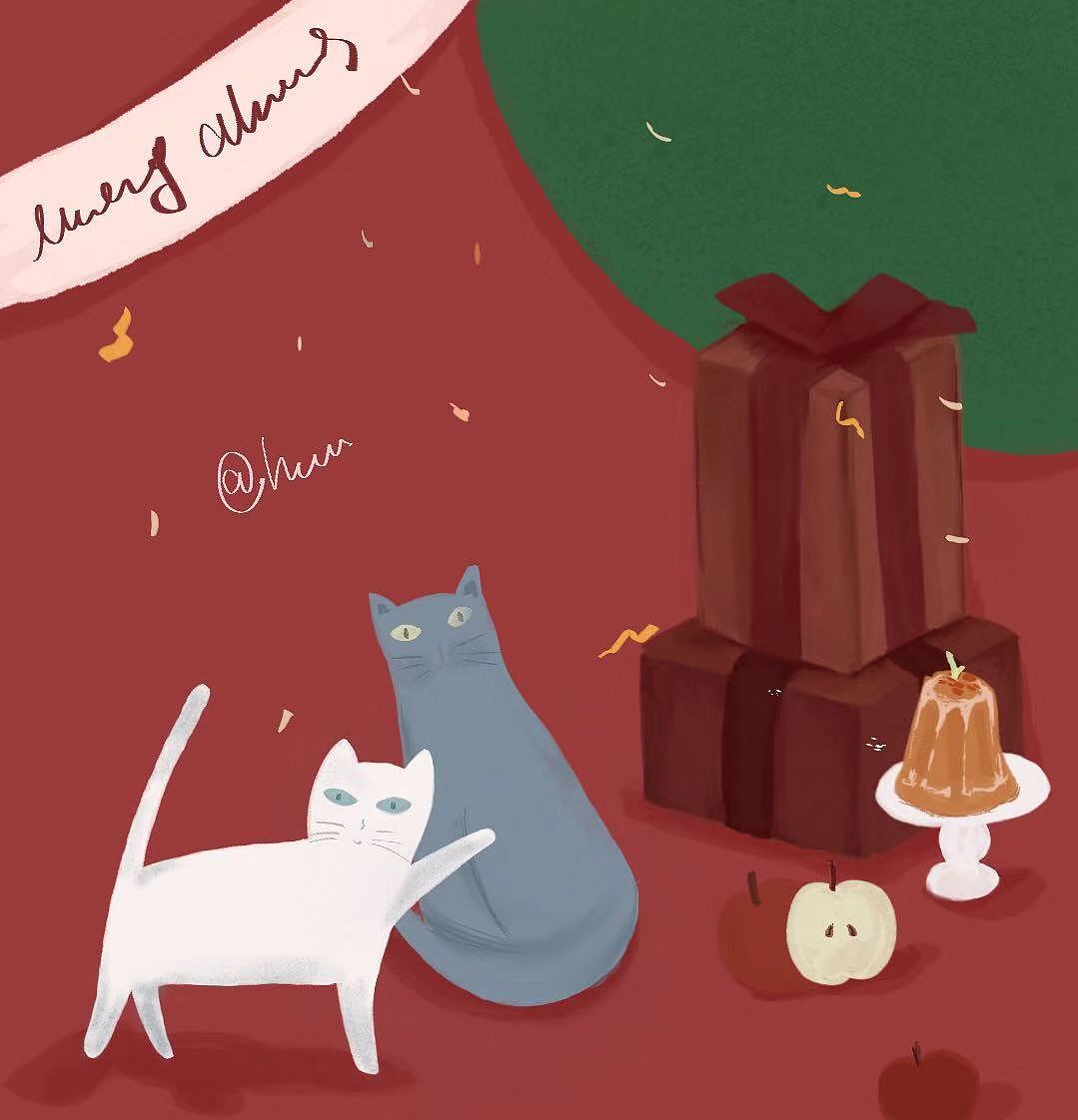 提前圣诞快乐🎄🎅🎁（图ZMTM5MTk3NTcy） - 创作习作 - 站酷设计师Annie_xu原创素材 - 站酷ZCOOL