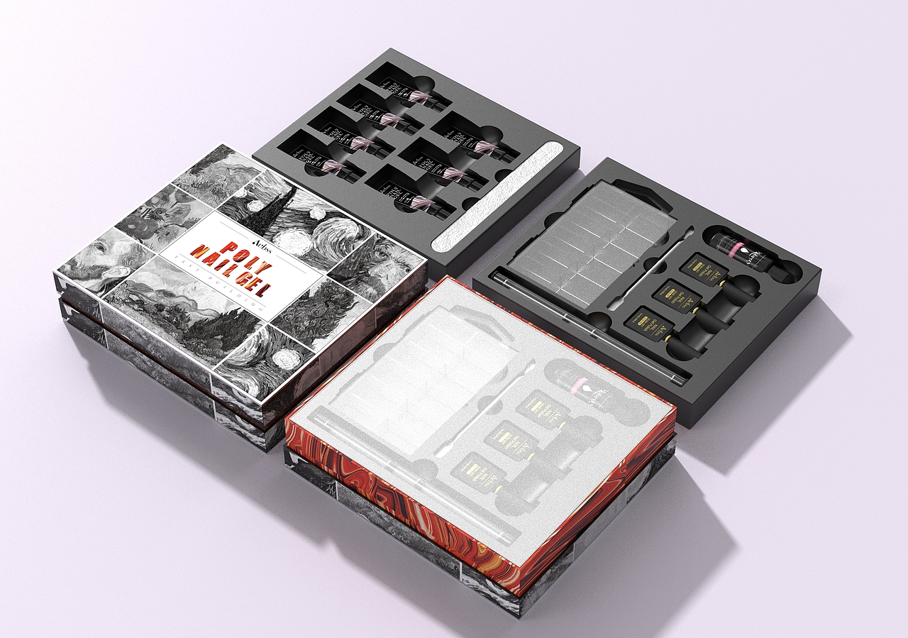 美甲类品牌包装