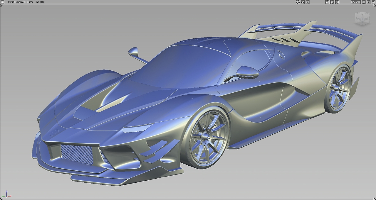 2018 FXX-K Evo _Alias 建模作品（图ZMTA1ODM1NDU2） - 机械/交通 - 站酷设计师Adleyou原创素材 - 站酷ZCOOL