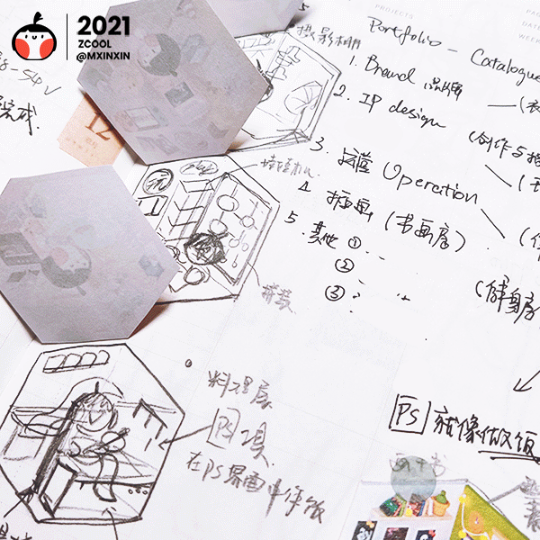 C4D | 作品集目录Portfolio Catalog