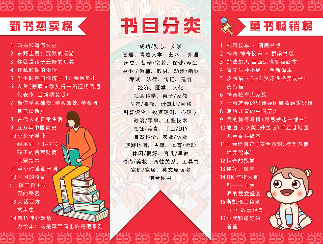 当当～书香节（个人作业）（图ZMjE0ODQ5NTE2） - 商业插画 - 站酷设计师不想学UI的设计师原创素材 - 站酷ZCOOL