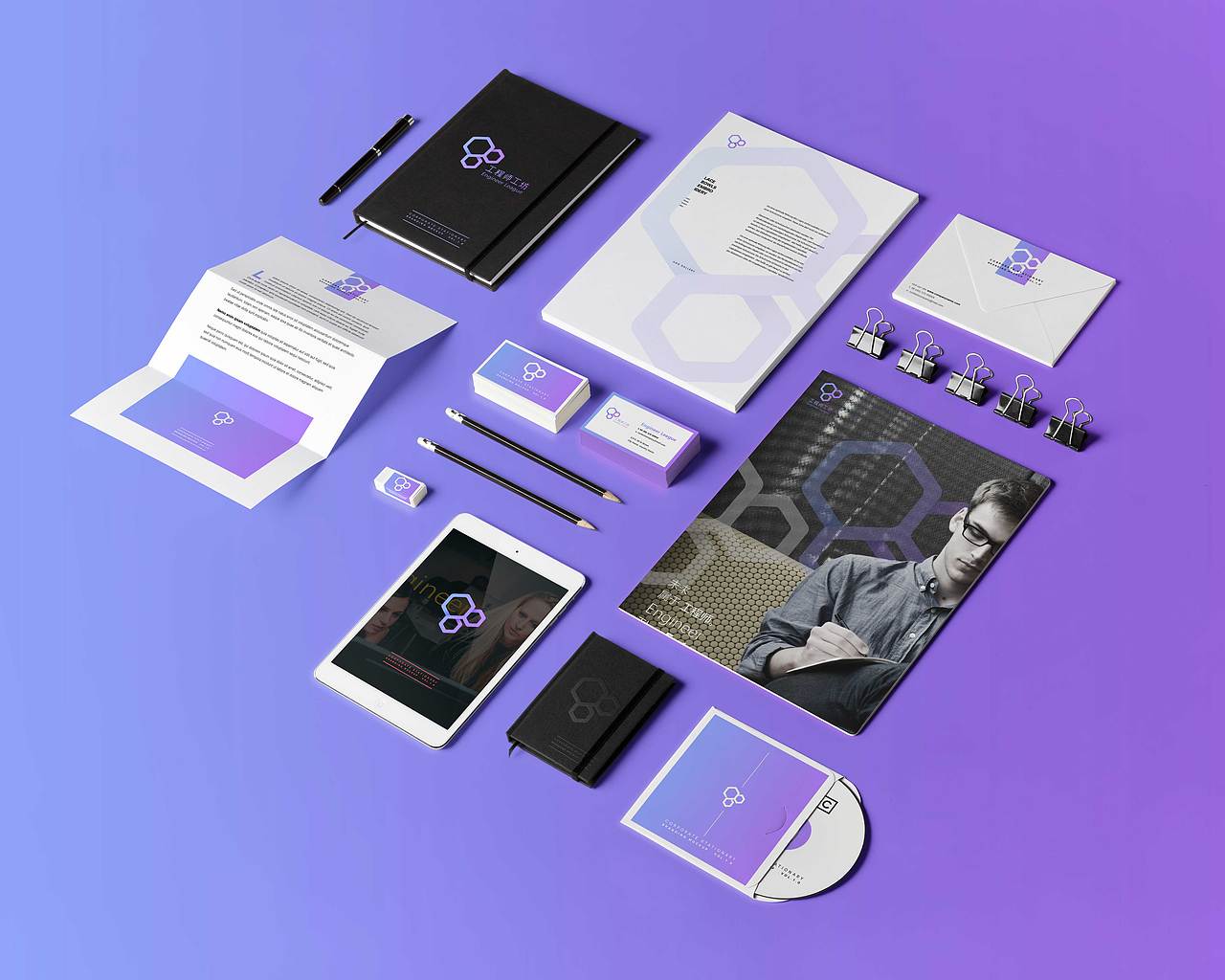 工程师工坊 VI品牌设计（图ZNzYyMDEyOTI=） - 品牌 - 站酷设计师cxfeng原创素材 - 站酷ZCOOL