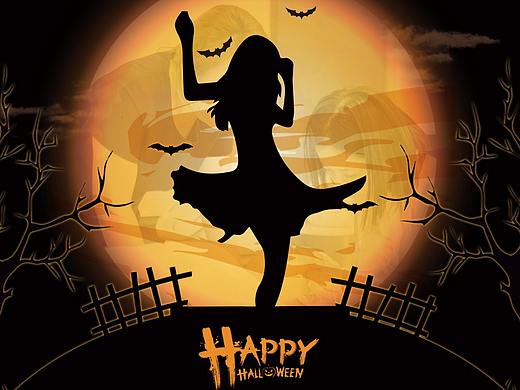万圣节朋友圈营销海报