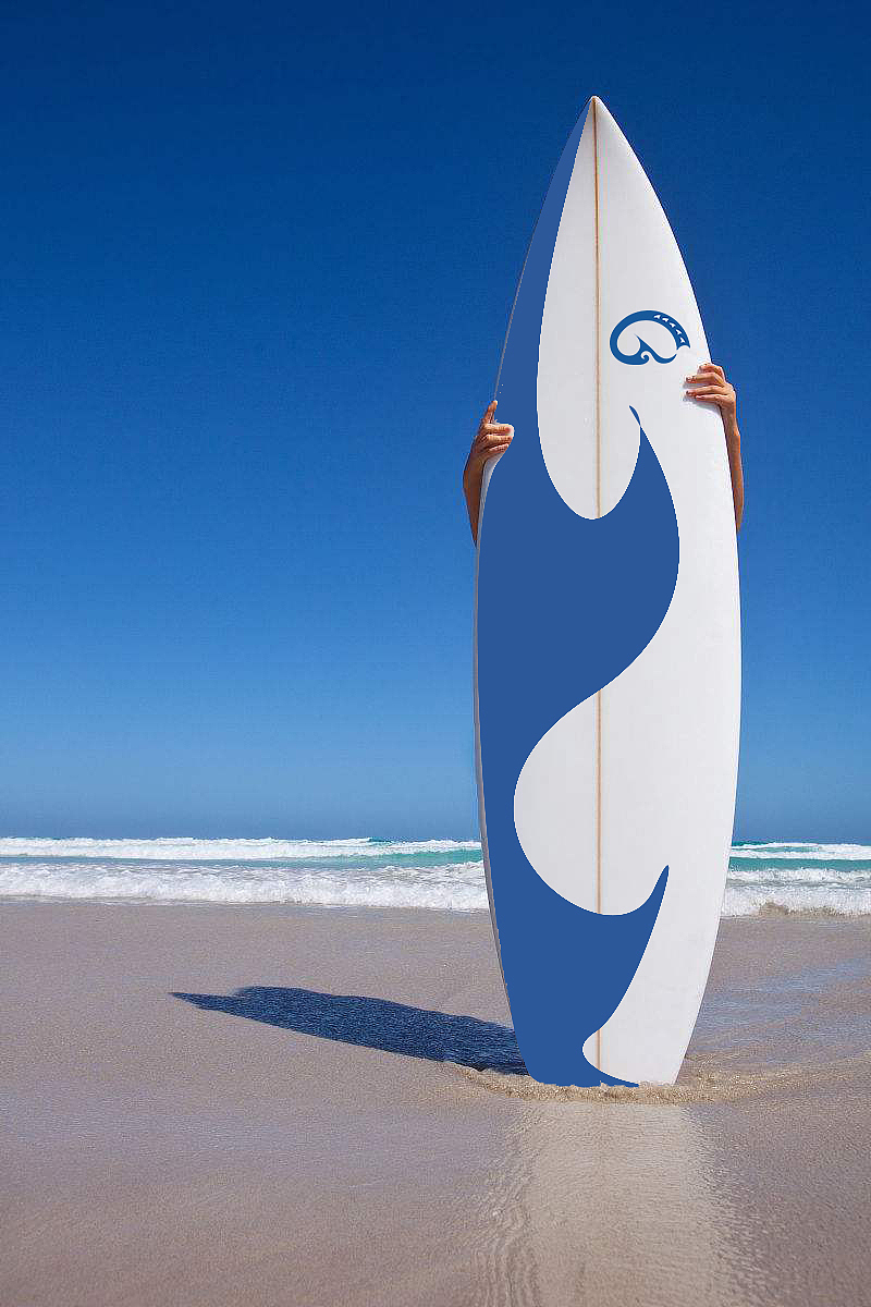 冲浪板冲浪板海边商品2原创作品平面品牌冲浪服装名片设计1525小宝藏1