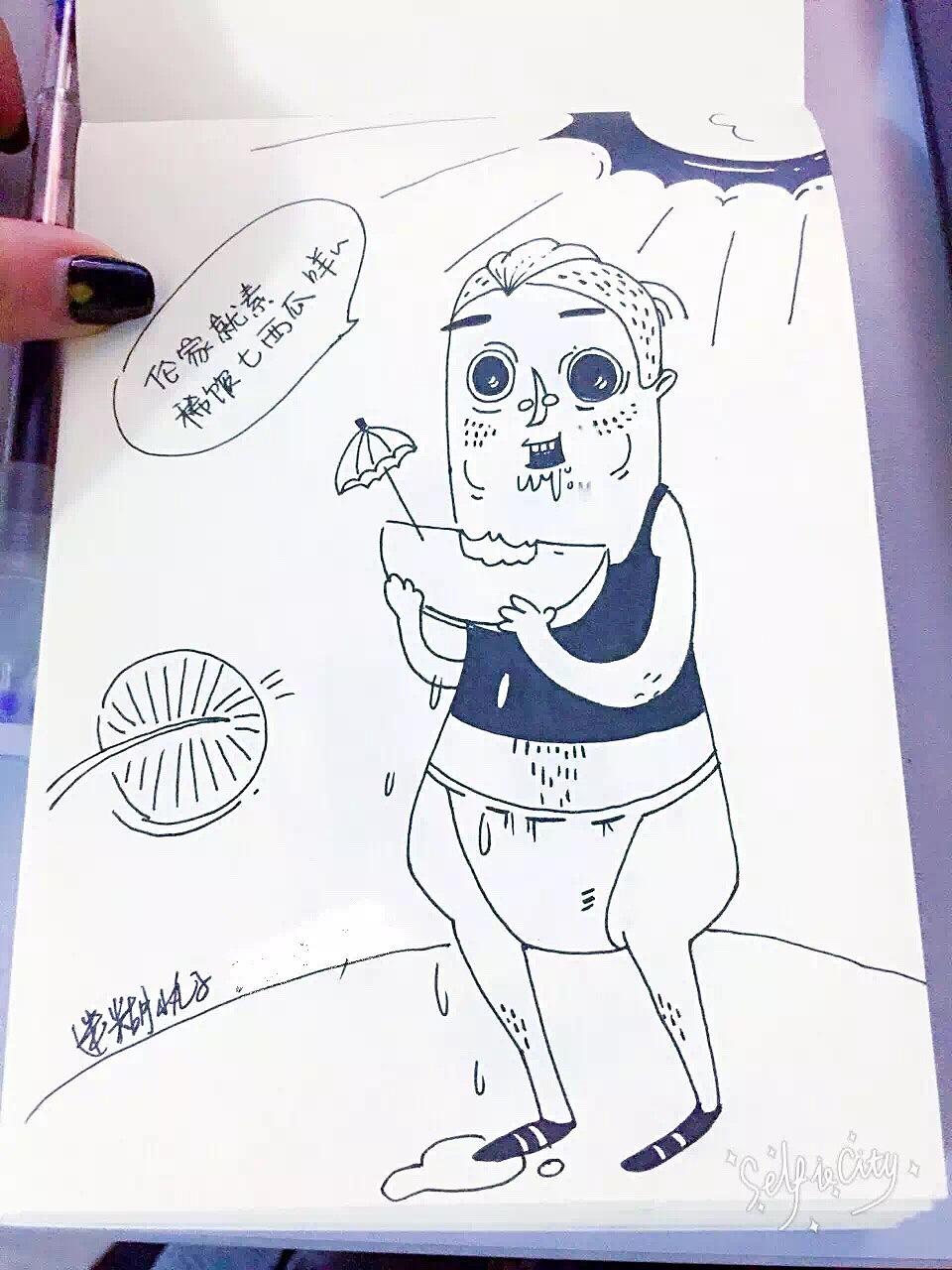 画着玩～（图ZNTI1MDMwMjQ=） - 创作习作 - 站酷设计师丸子爷原创素材 - 站酷ZCOOL