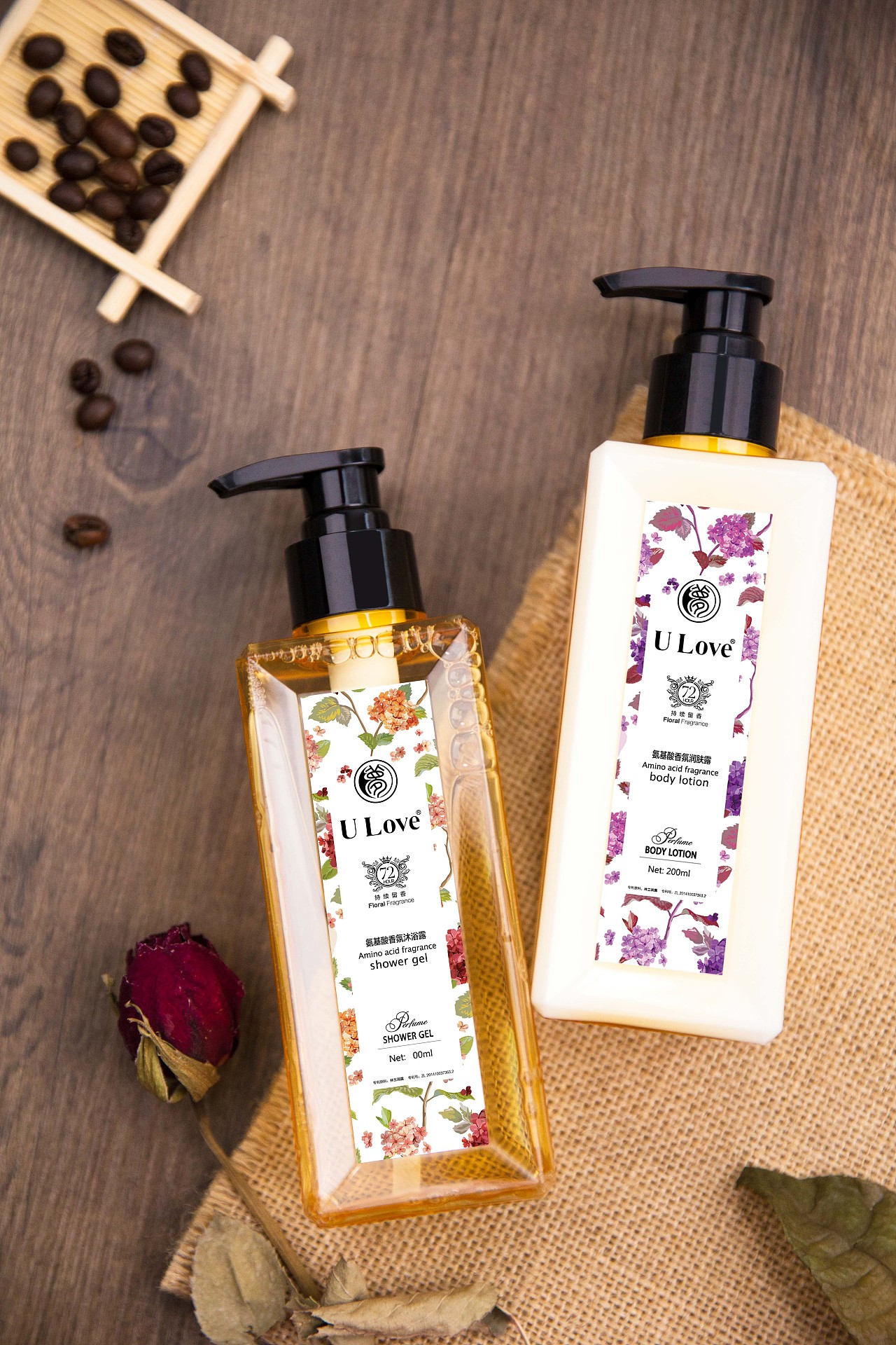 洗发水洗护套装产品摄影丨场景产品拍摄摆拍