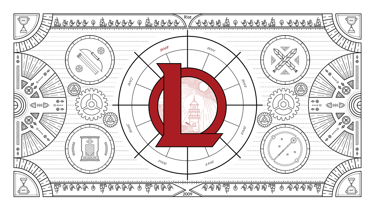 英雄联盟之2018继续航行（图ZMTI0OTczMjIw） - 图案 - 站酷设计师多一鱼原创素材 - 站酷ZCOOL