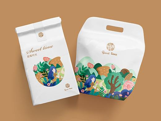 甜蜜时光-品牌设计（个人主页-ZMzg2NjA1Mjg=） - 品牌 - 站酷设计师饼干面包原创素材 - 站酷ZCOOL